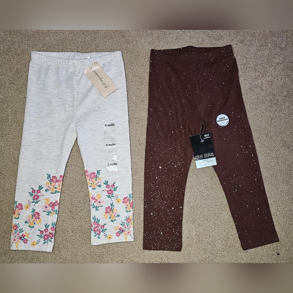 Baby Girl Leggings Size 18 Months